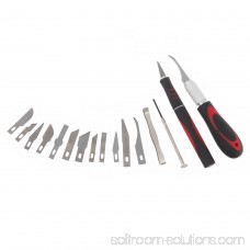 Hyper Tough TU42603A 16-Piece Precision Knife Set With Storage Case 564335489